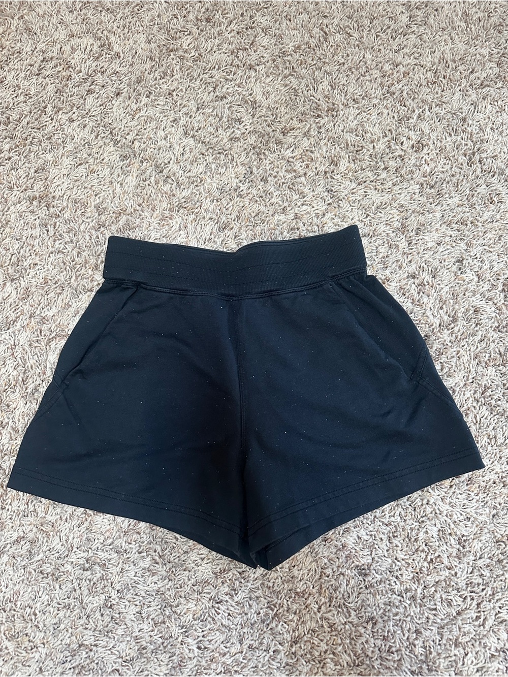 lululemon athletica LA Sweat shorts Black sz S